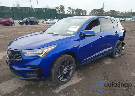 2021 Acura Rdx A-Spec Package z USA, uszkodzony, nr VIN 5J8TC2H60ML044014